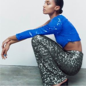 Zara one shoulder top